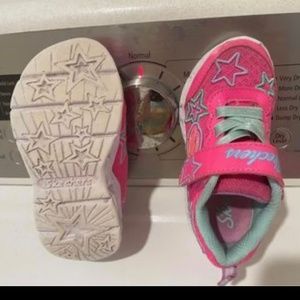 Toddler size 8 Sketchers Hot Pink and sparkly